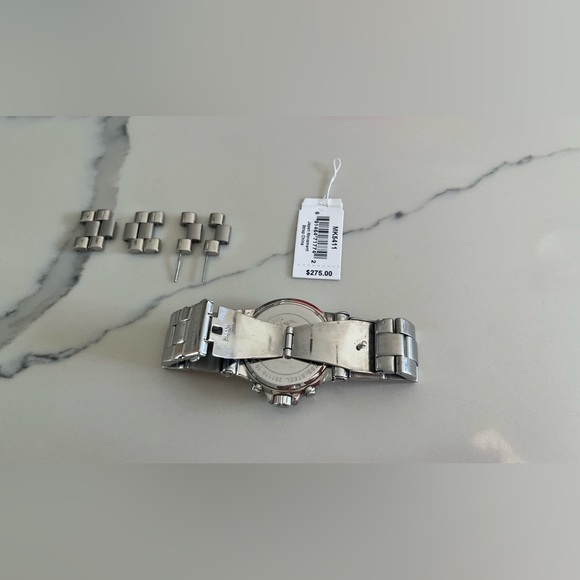 Michael Kors Stainless Steel Chronograph Ladies Watch MK5411 silver - Picture 5 of 6